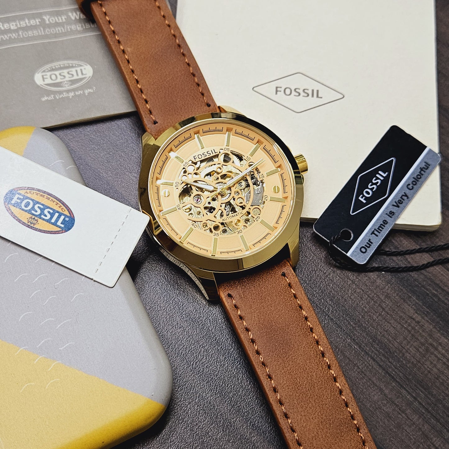 Fossil Skeleton Automatic Watch |1:1 Quality |